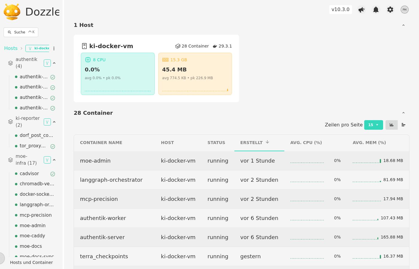 Dozzle Log Viewer